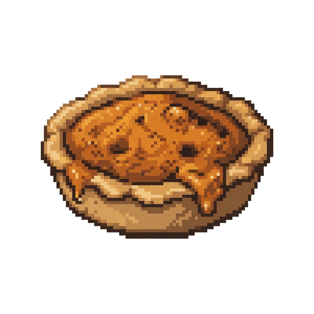 A Giant Soggy Pie Made of Pumpkin Mud