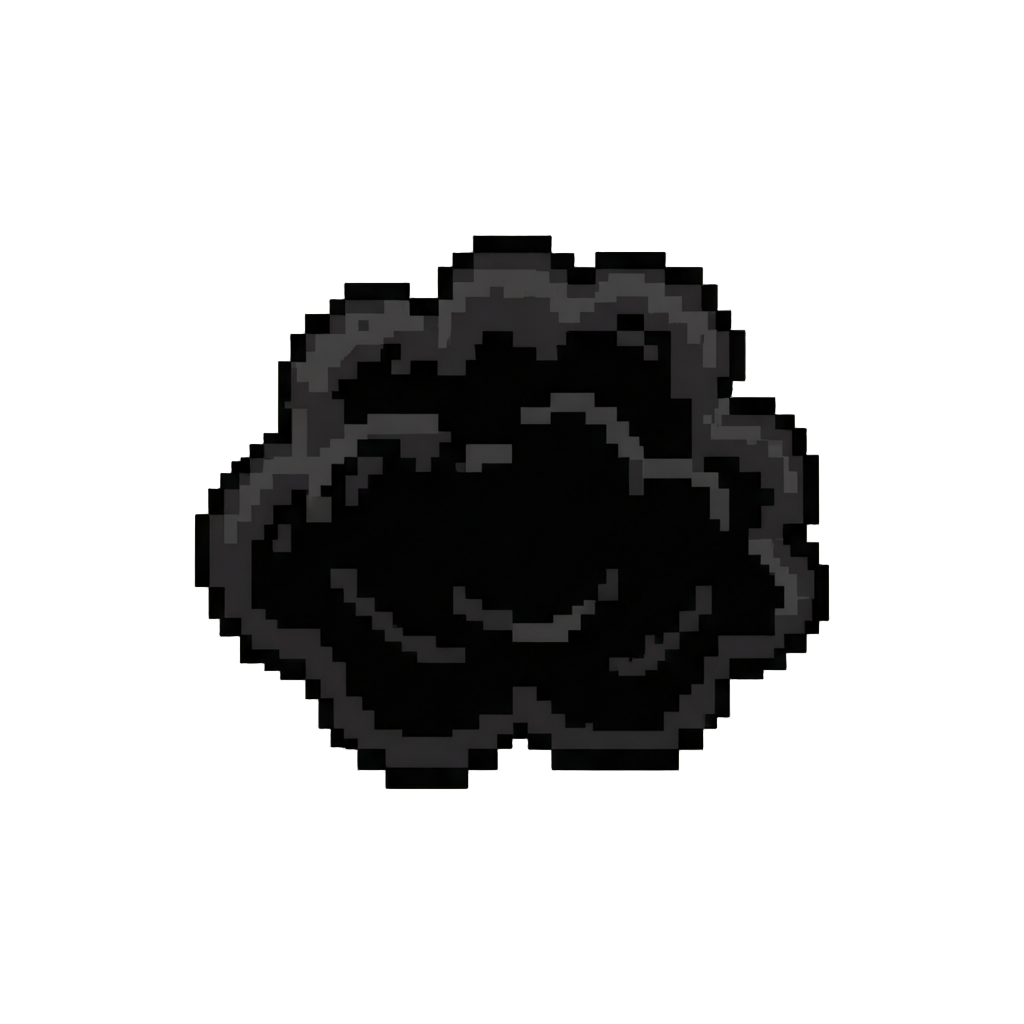A Puff of Soot That Turns @image1 Completely Black