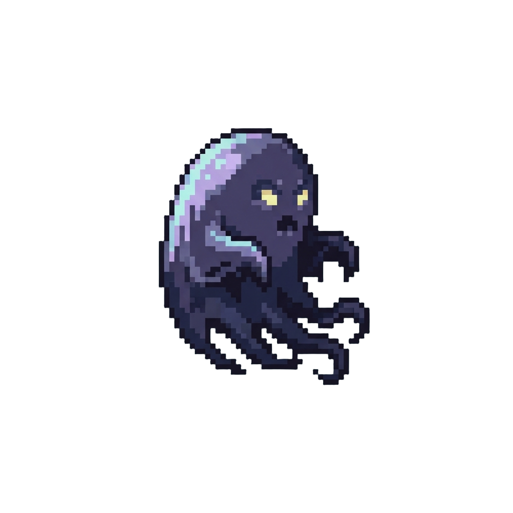 A Spooky Shadowy Ghost Monster