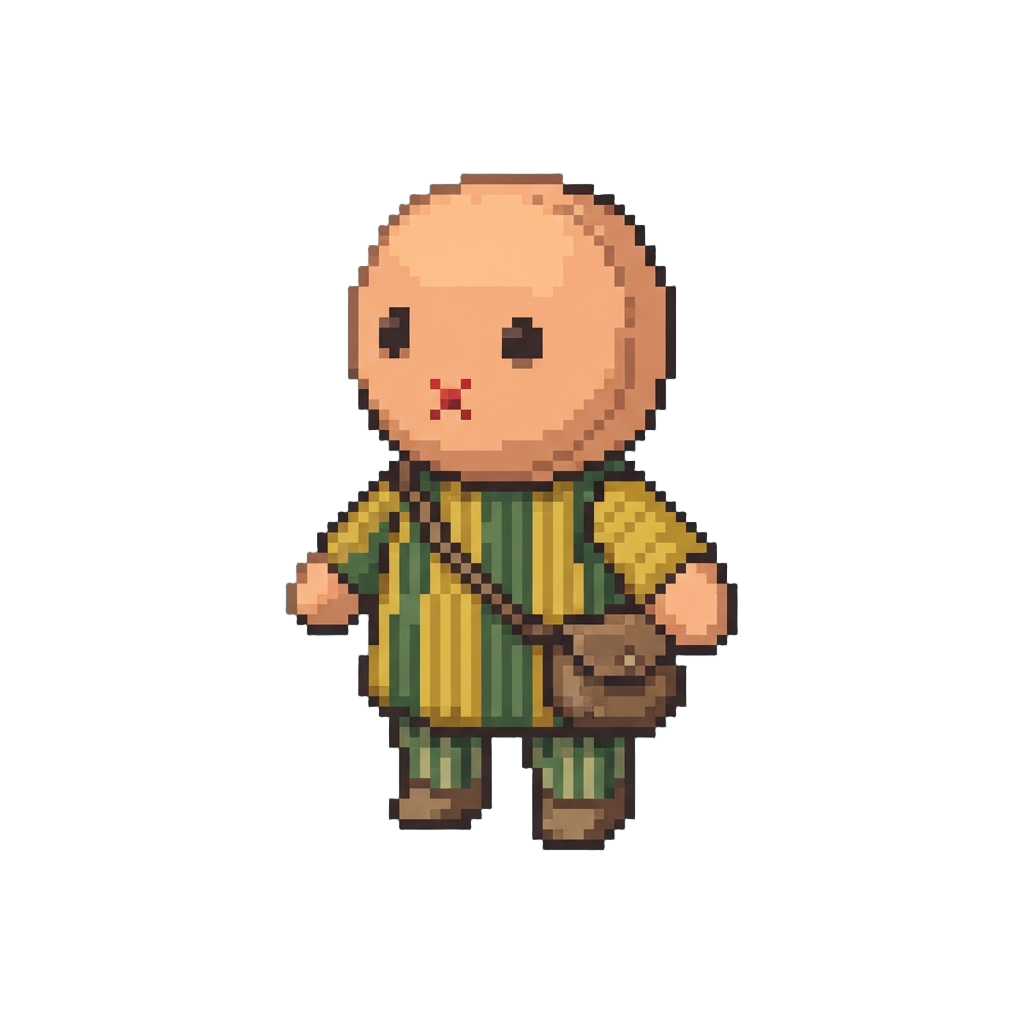 A Tiny Toy Pouch-pals Doll