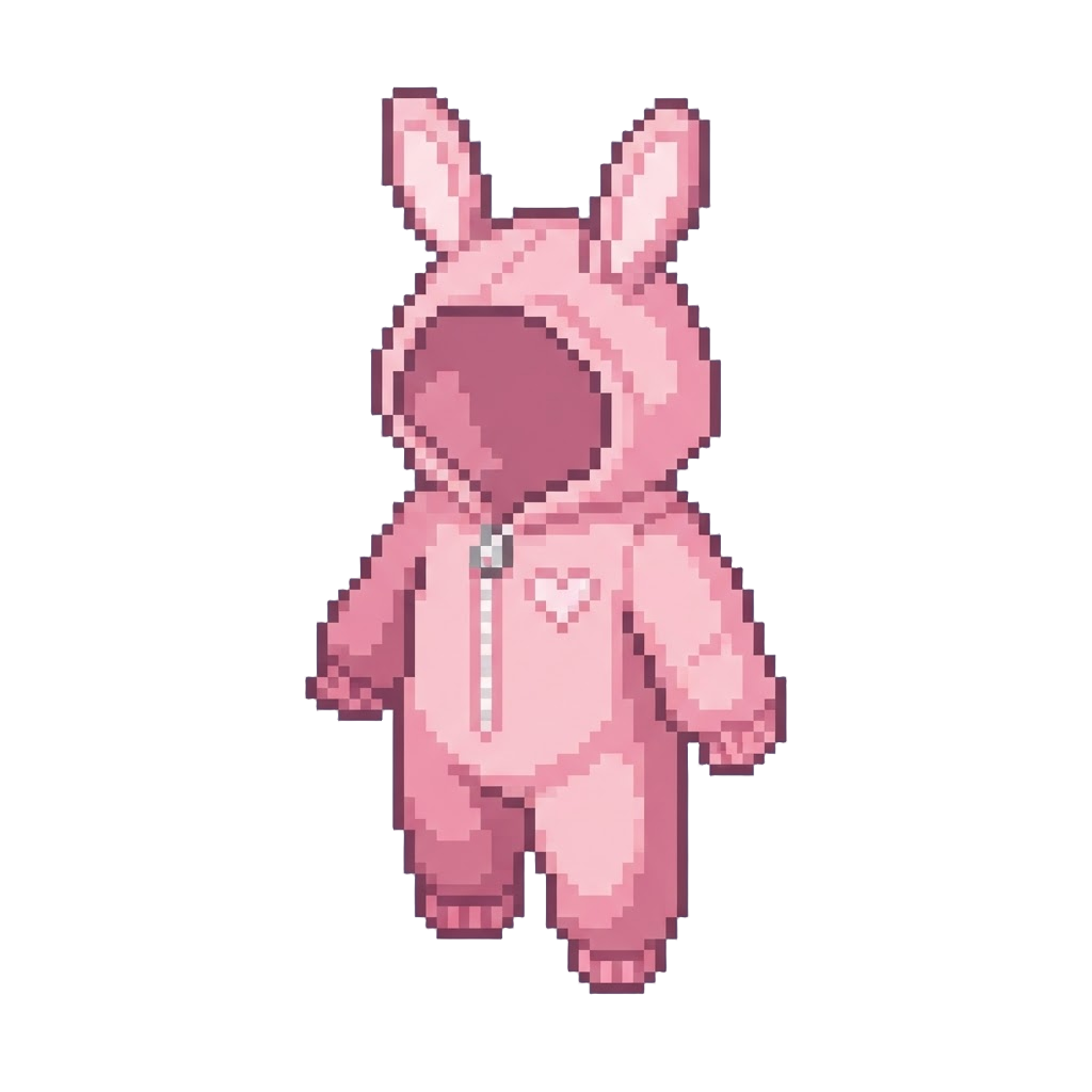 A Cute Bunny-eared Onesie