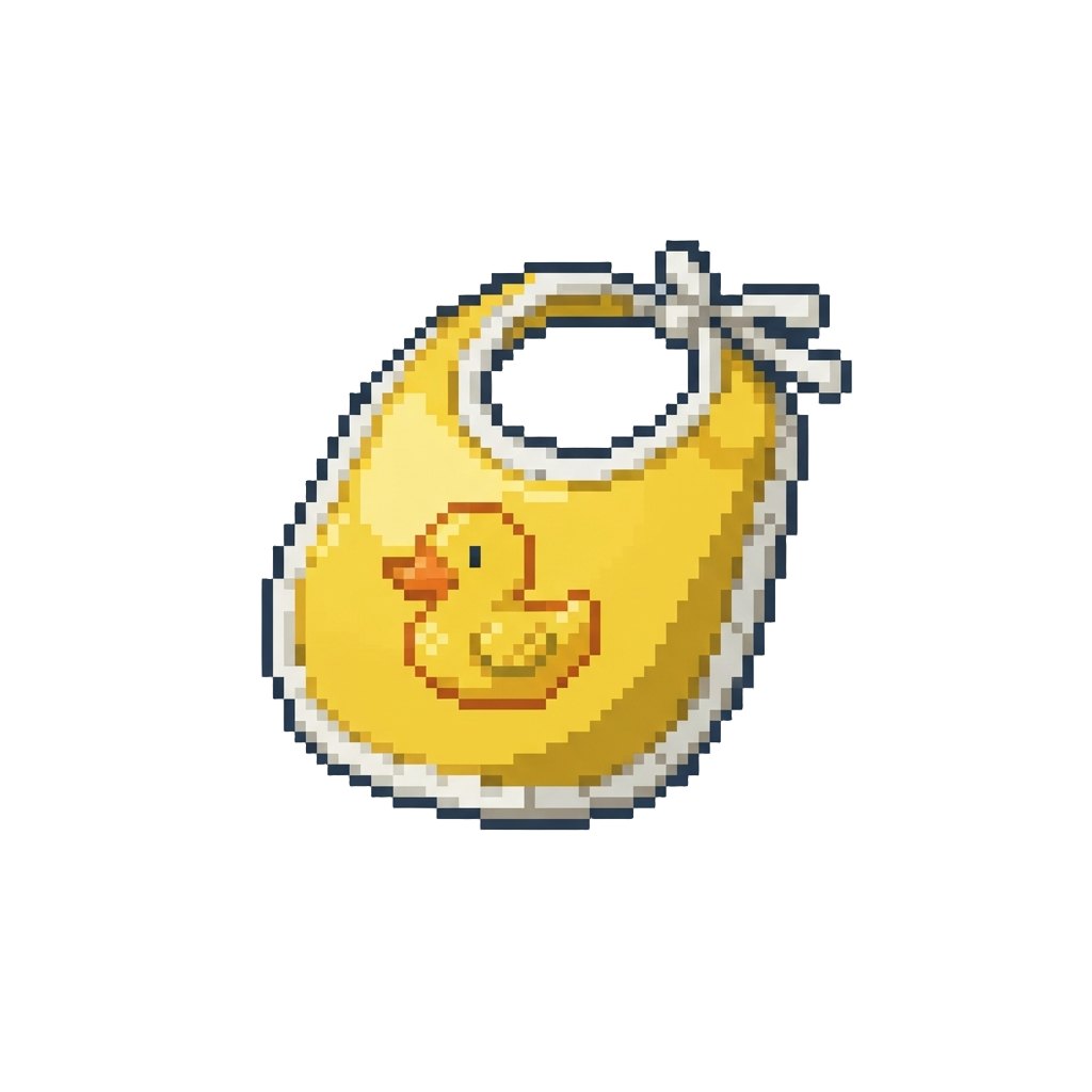 A Little Duckie Baby Bib