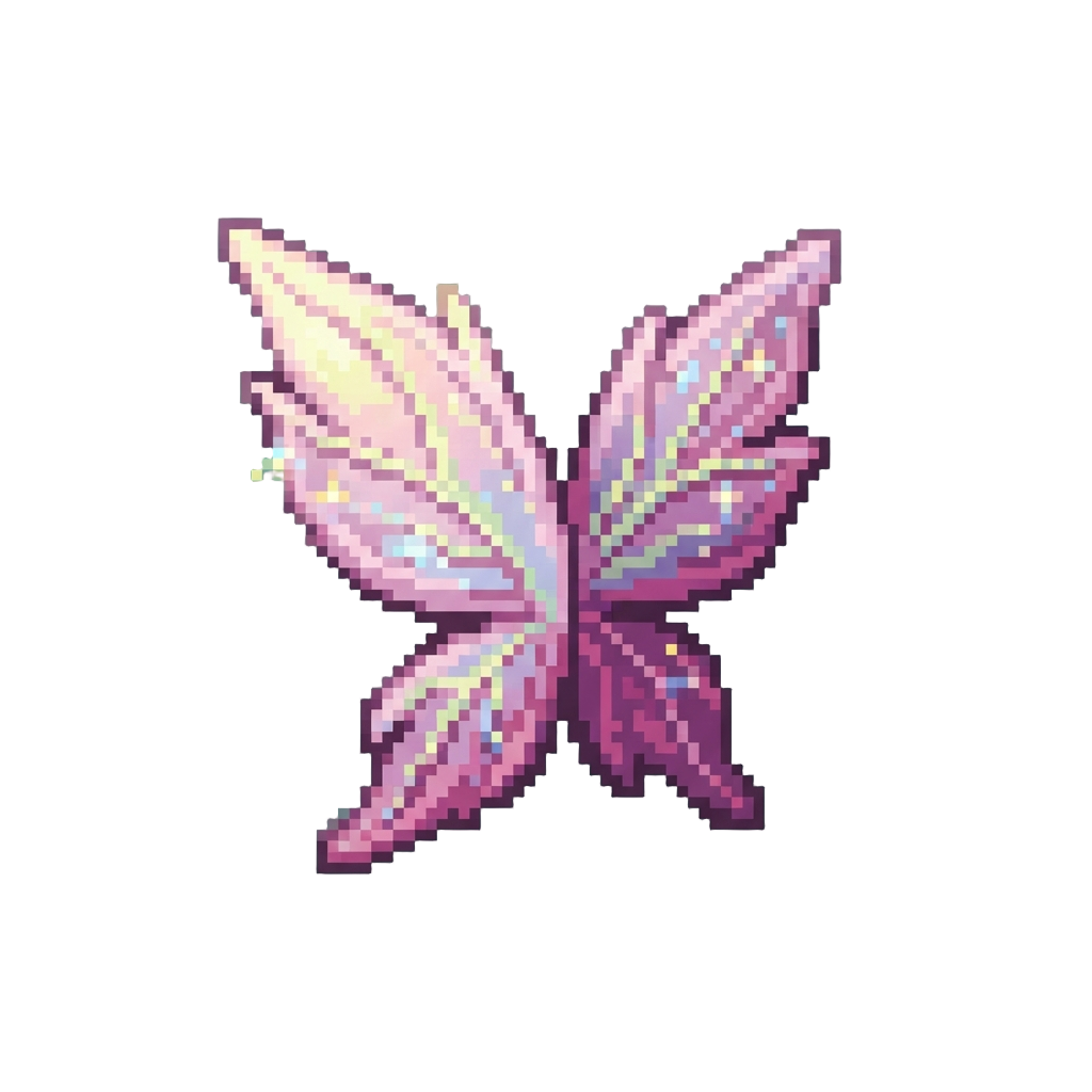 Sparkly Magical Fairy Wings