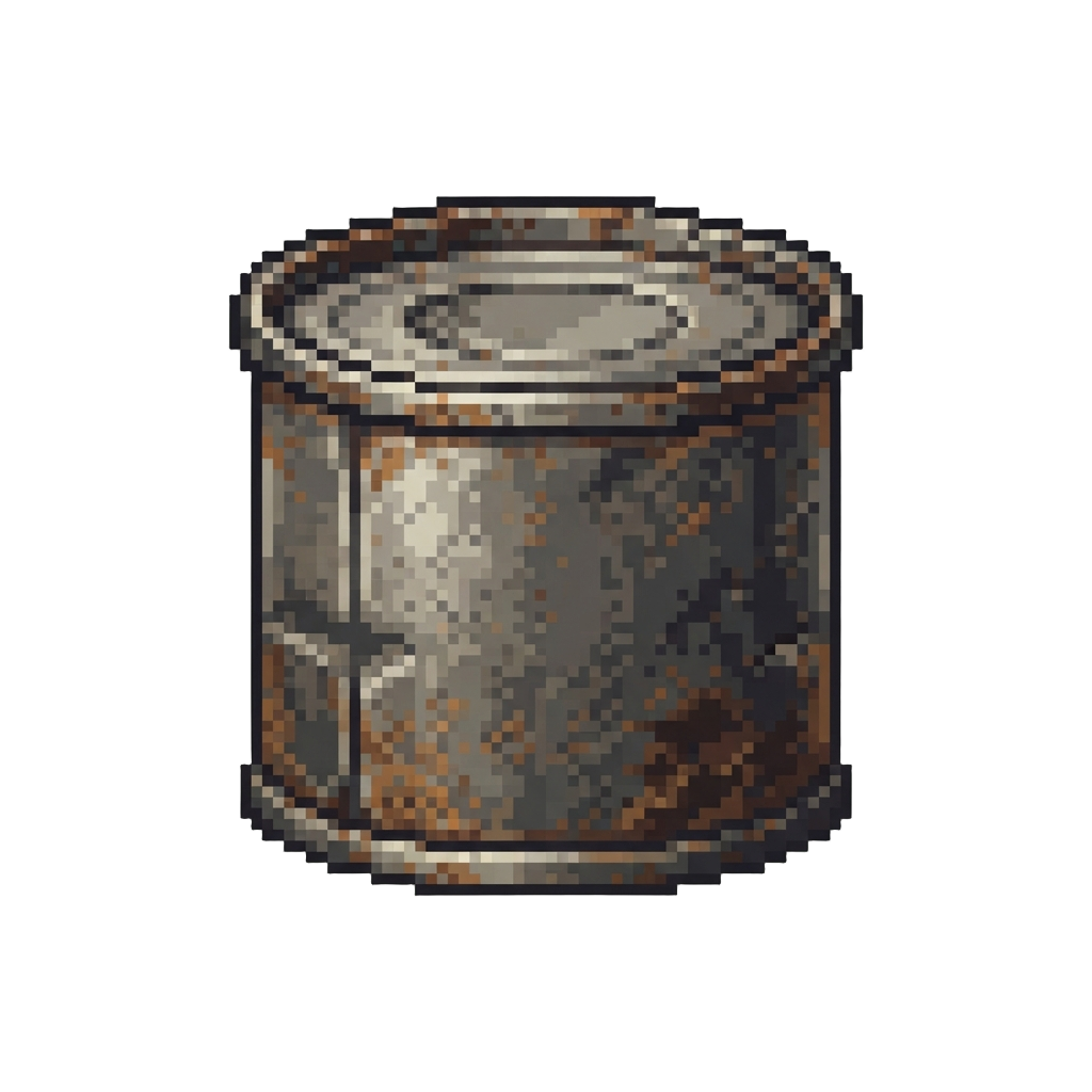 A Rusty Tin Can