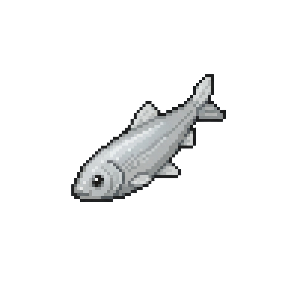 A Tiny Silver Minnow