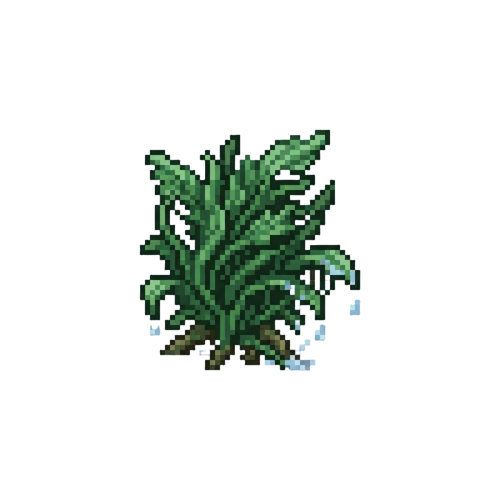 A Clump of Dripping Waterweed