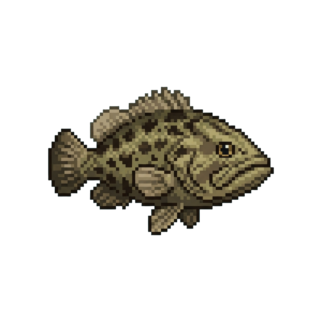 A Massive Spotted Grouper