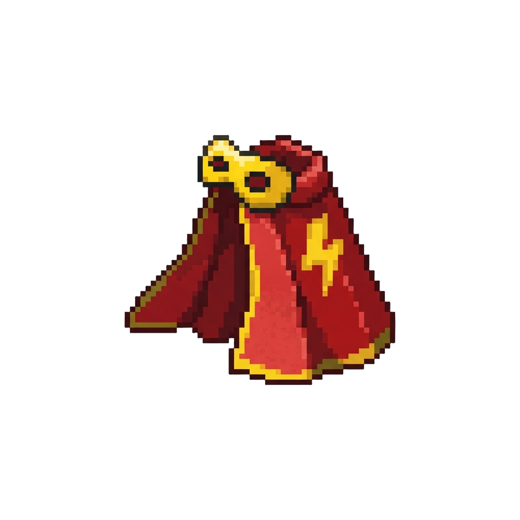 A Paper-craft Superhero Cape and Mask
