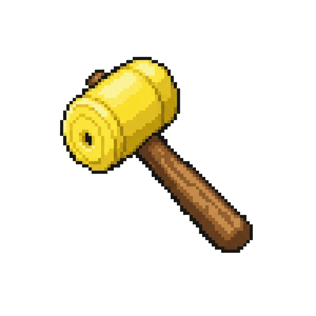 A Squeaky Toy Mallet