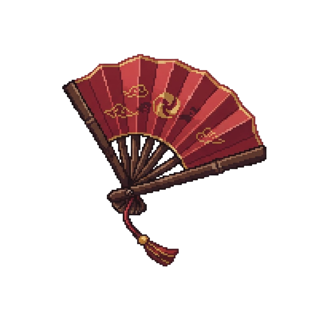 A Oversized Paper Fan