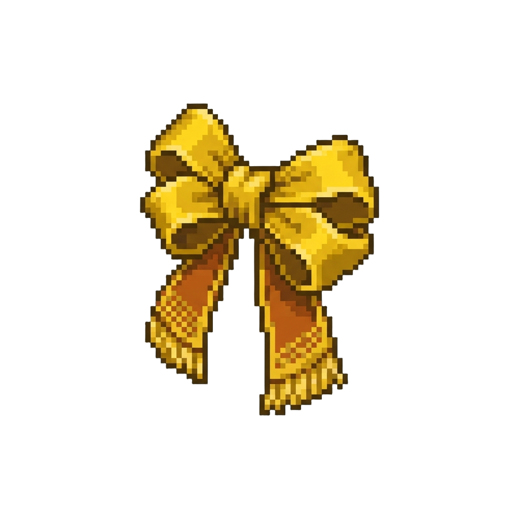 A Grand Golden Ribbon Emblem