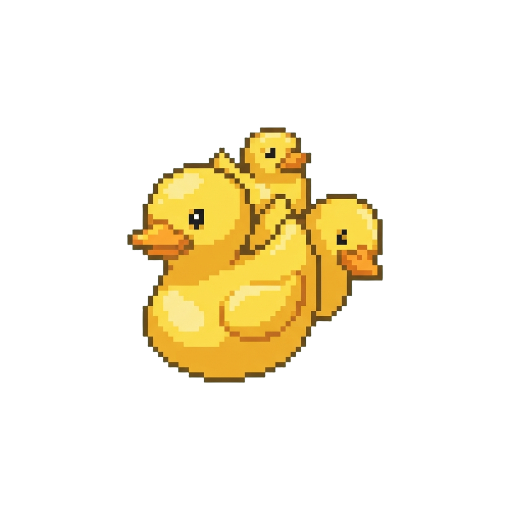 A Silly Shower of Rubber Ducks