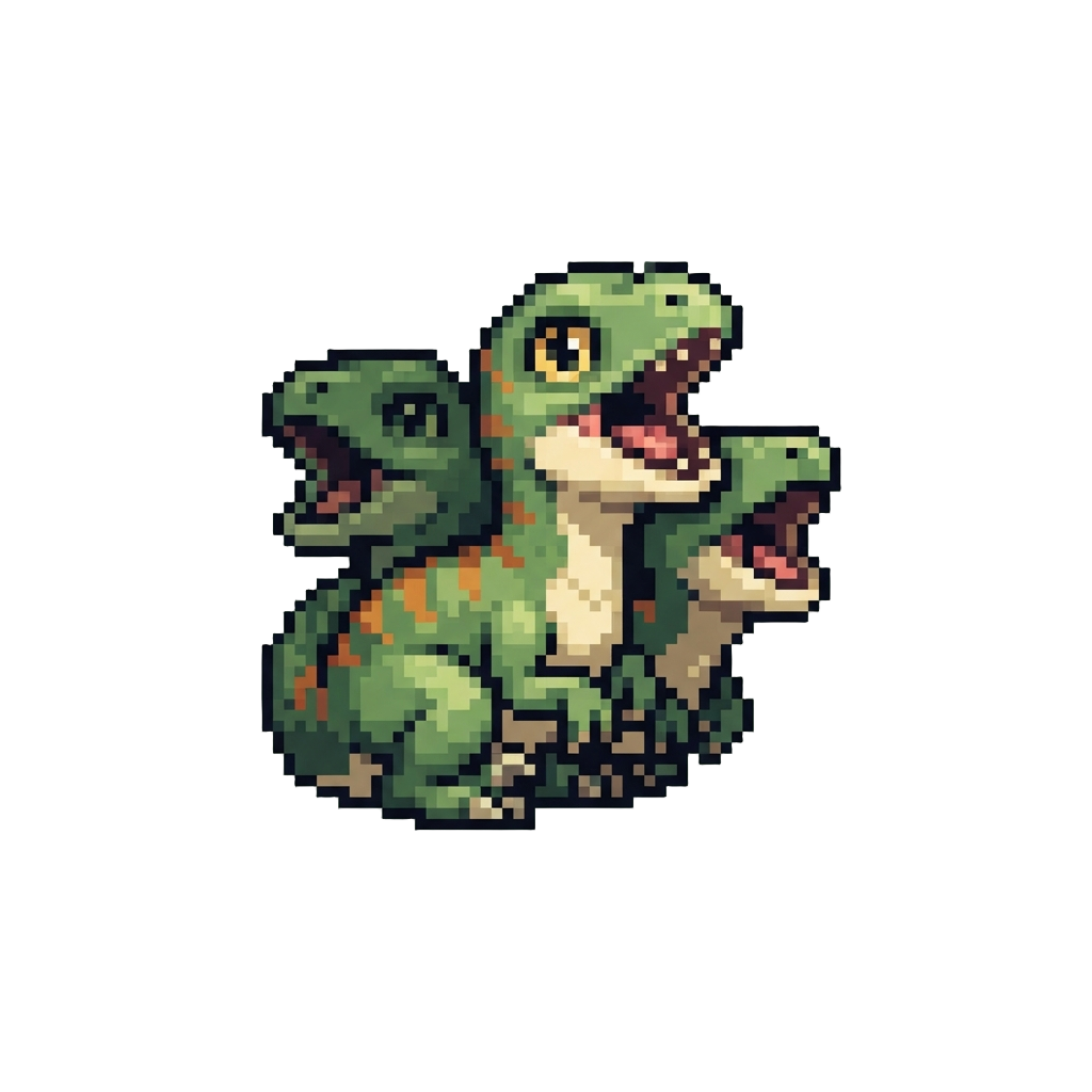 A Hungry Pack of Baby Raptors