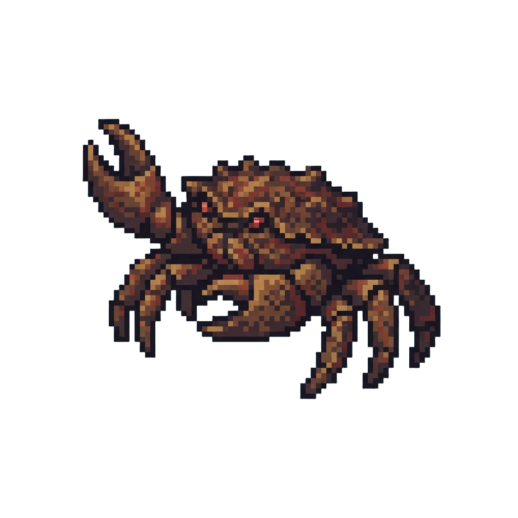 A Giant Territorial Prehistoric Crab
