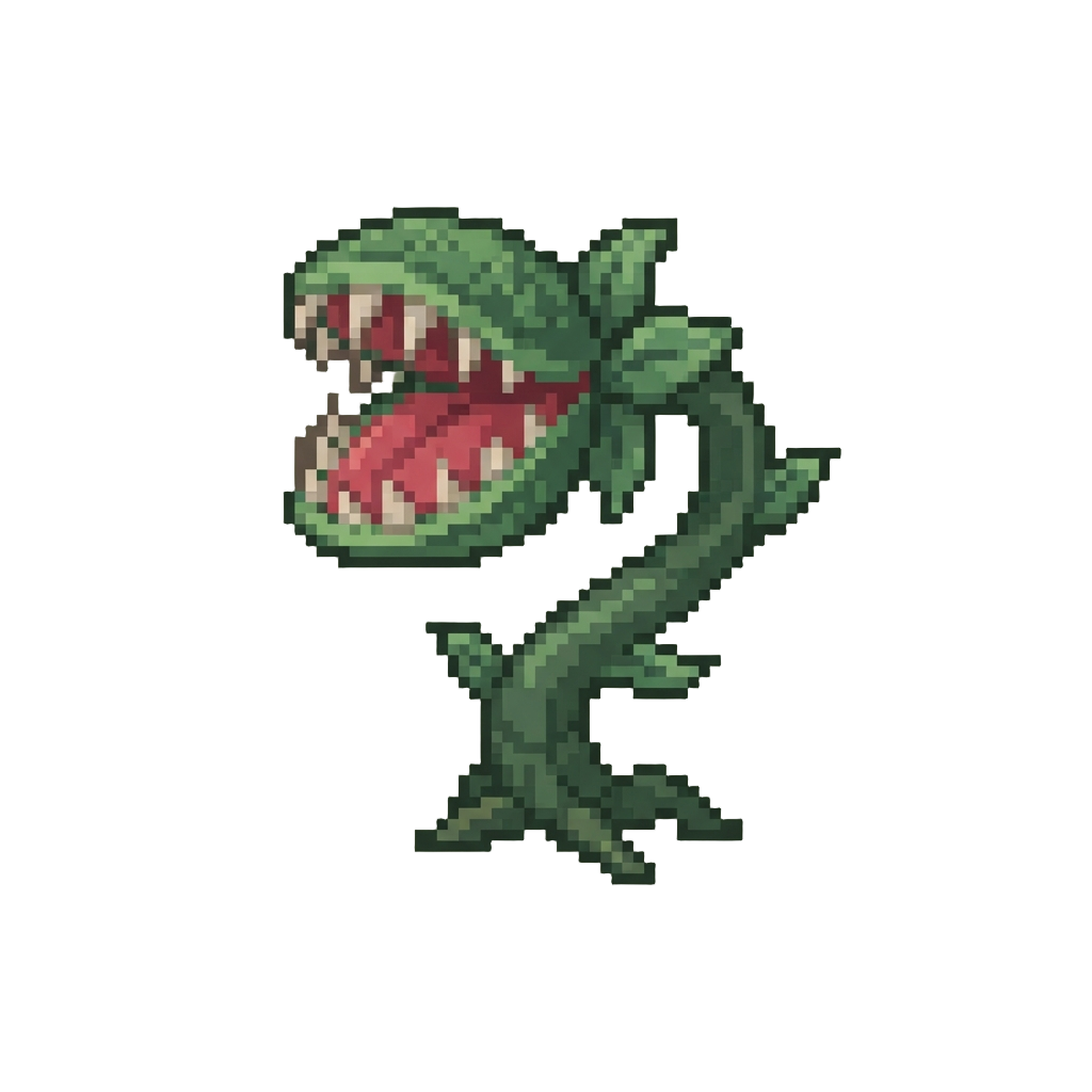 A Snapping Carnivorous Vine