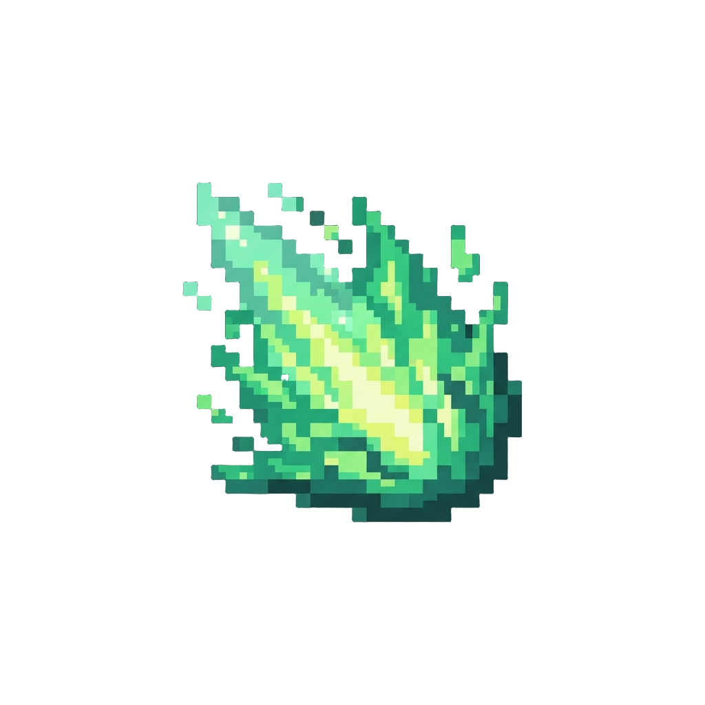 A Radiant Emerald Ki Cannon Explosion