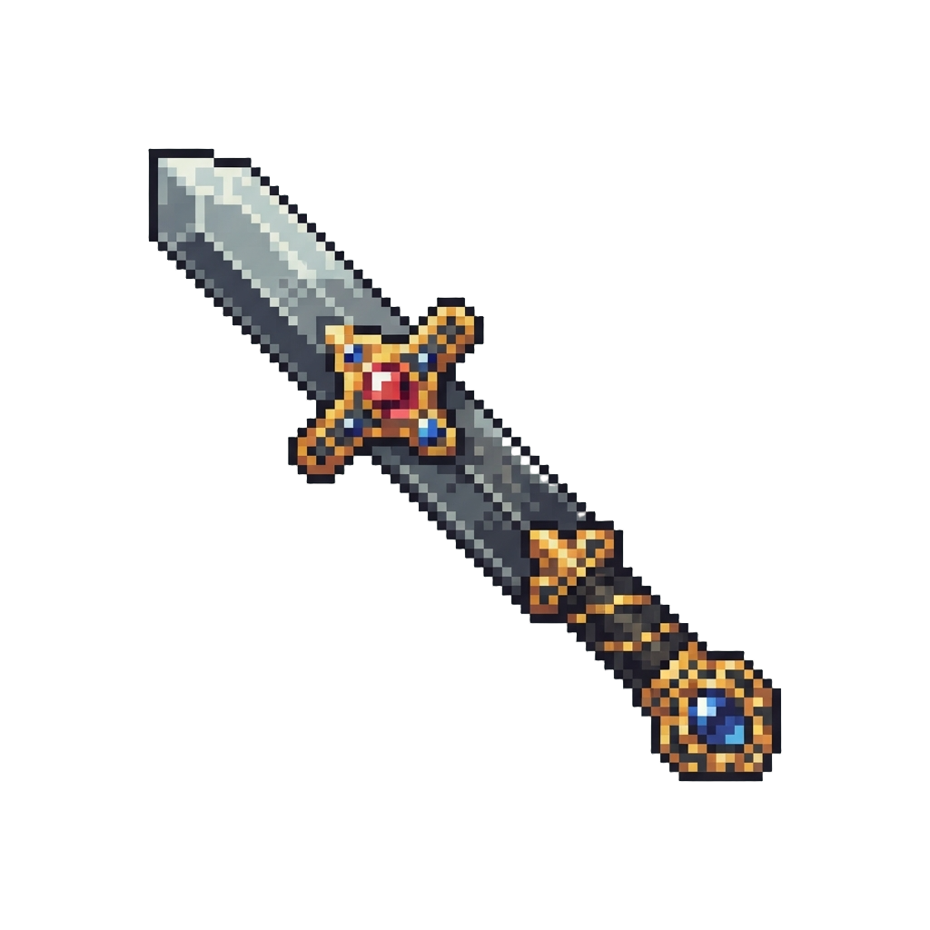 A Jewel-adorned Broadsword