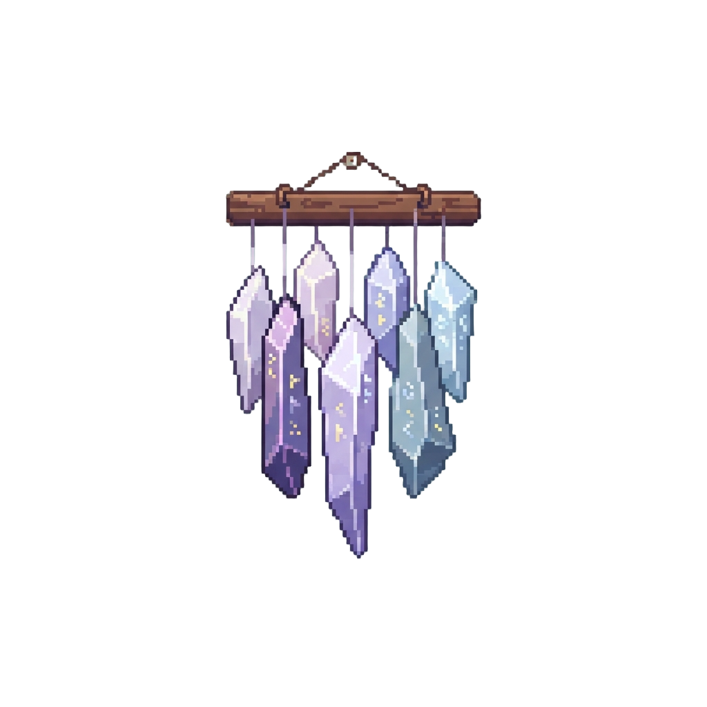 Nervous Musical Crystal Chimes