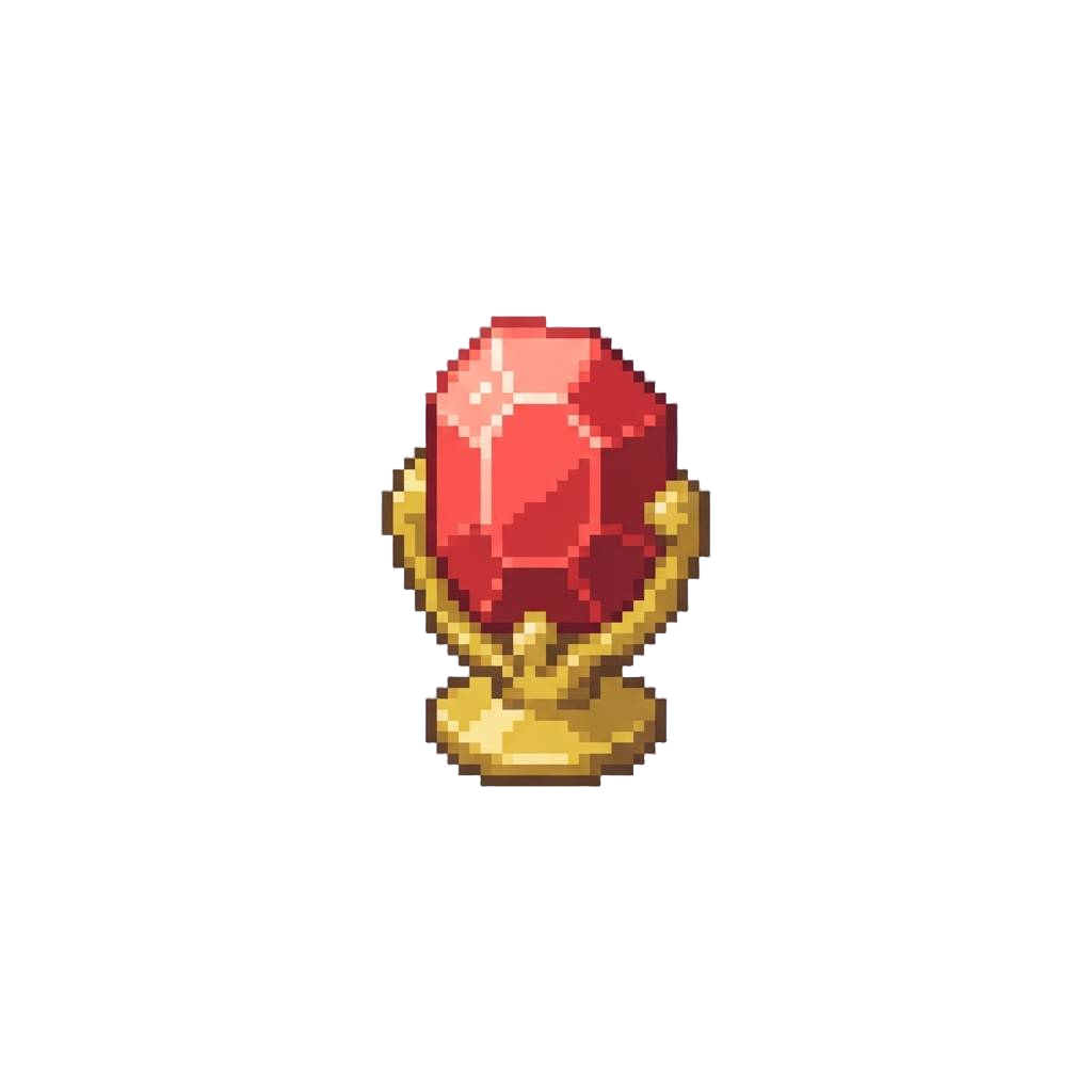 Vain Sunlit Gemstone Display