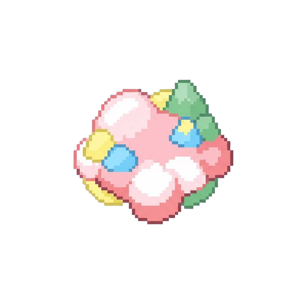 Playful Bouncing Marshmallow Continent Joy