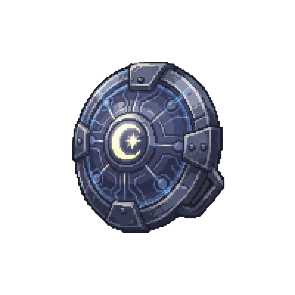 Protective Electromagnetic Moon Shield
