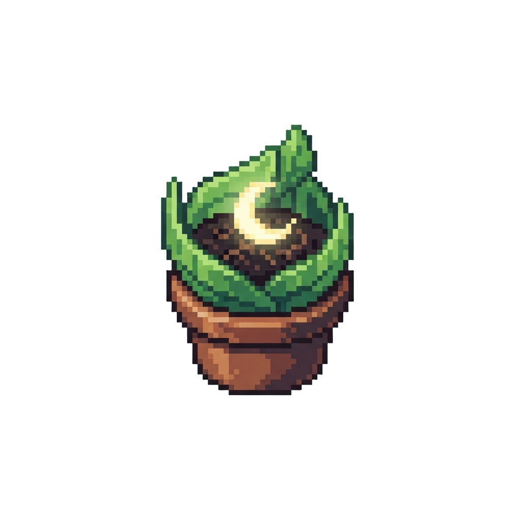 Nurturing Leaf-wrapped Moon Garden