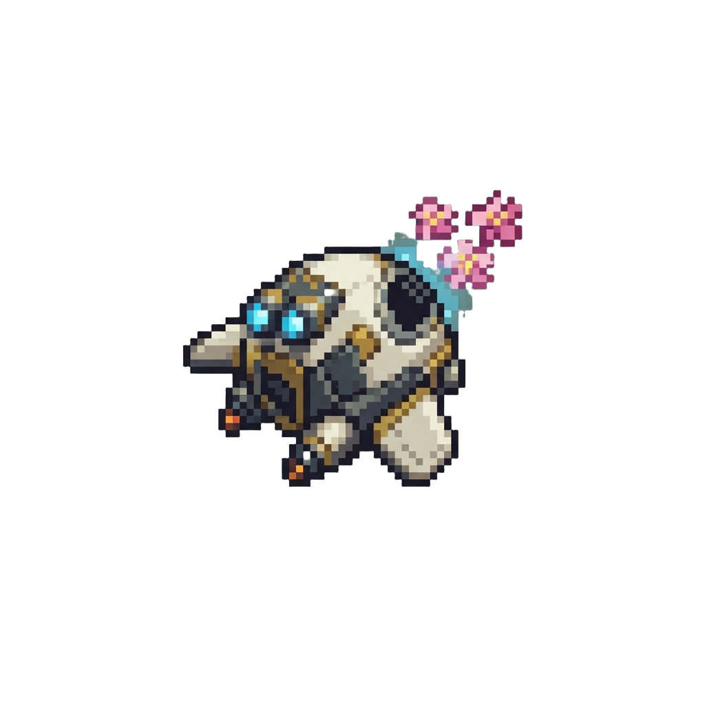 Curious Spacecraft Tracking Blossoms