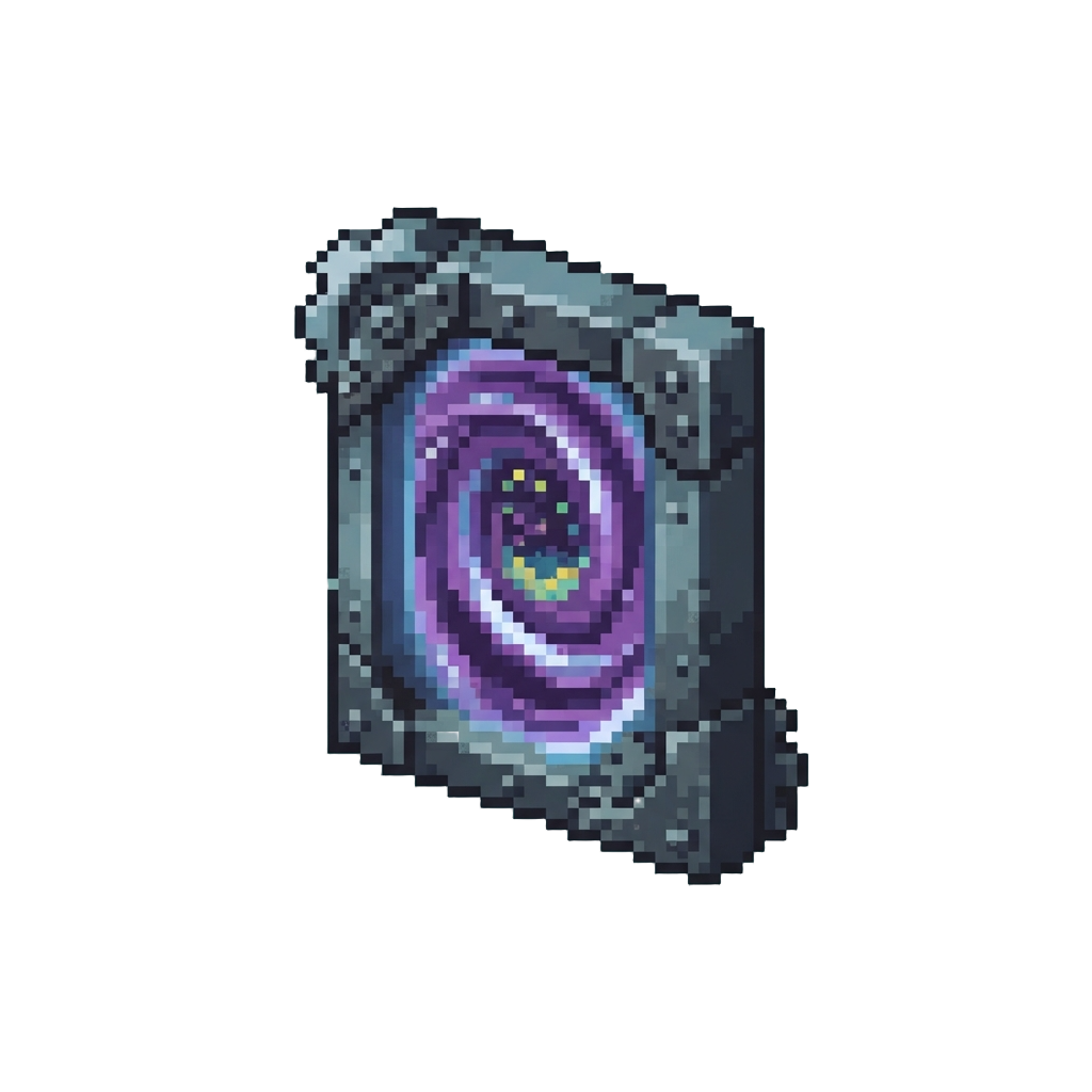 Curious Mini Dimensional Portal Peeks
