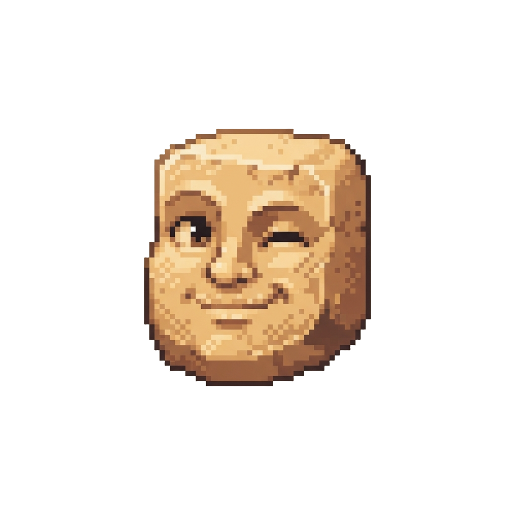 Playful Smiling Dune Face Wink