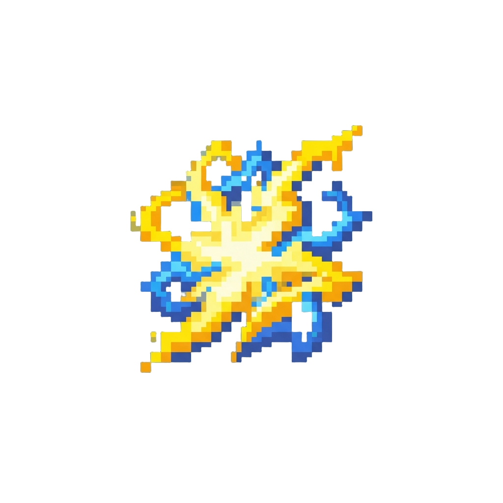 Nervous Trembling Electrical Spark Flicker