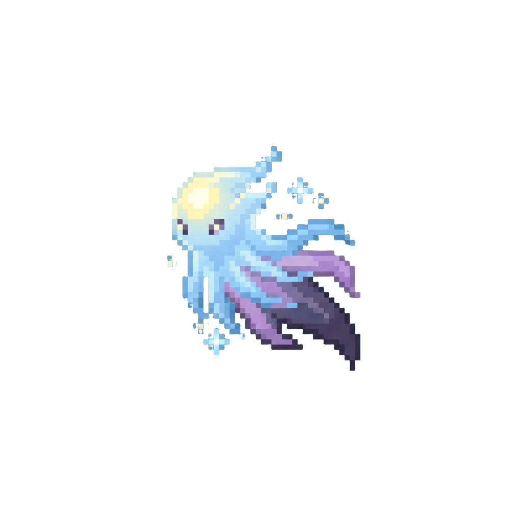 Dreamy Floating Light Creature Drift