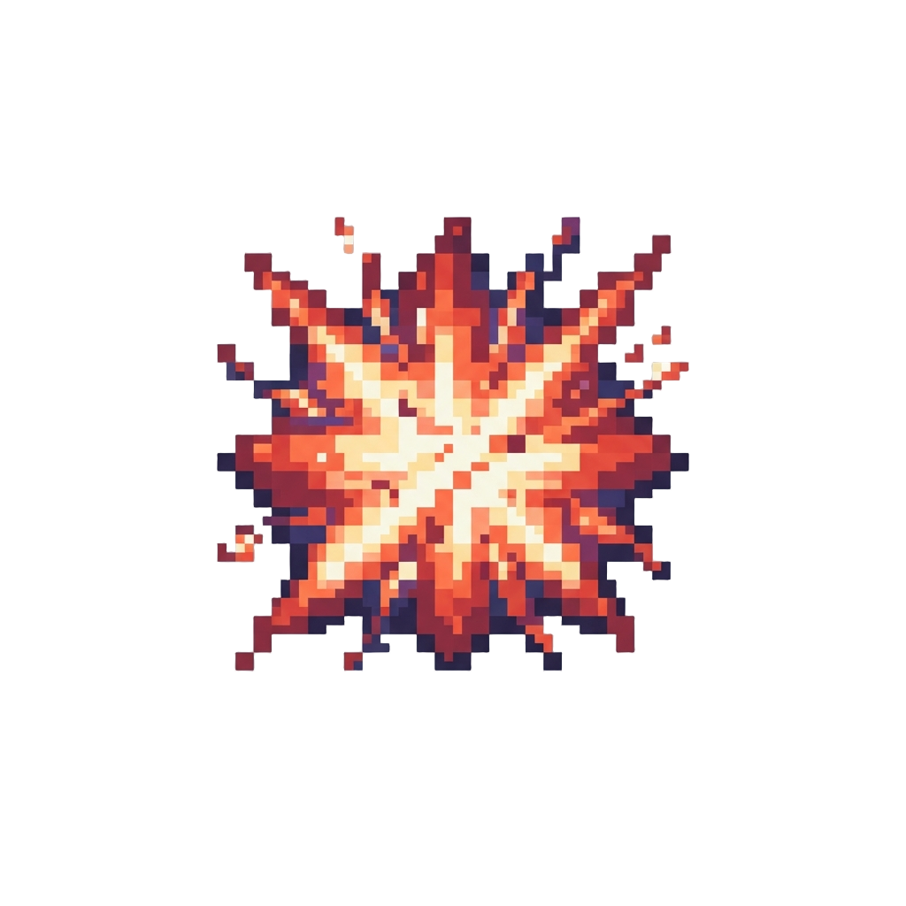 A Sudden Explosive Matter-contact Reaction