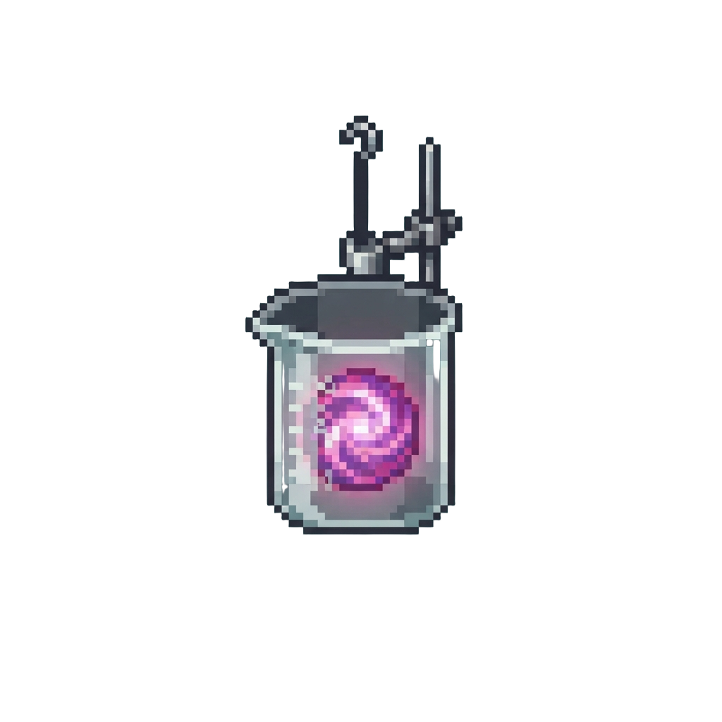 A Suspended Anti-matter Measuring Beaker