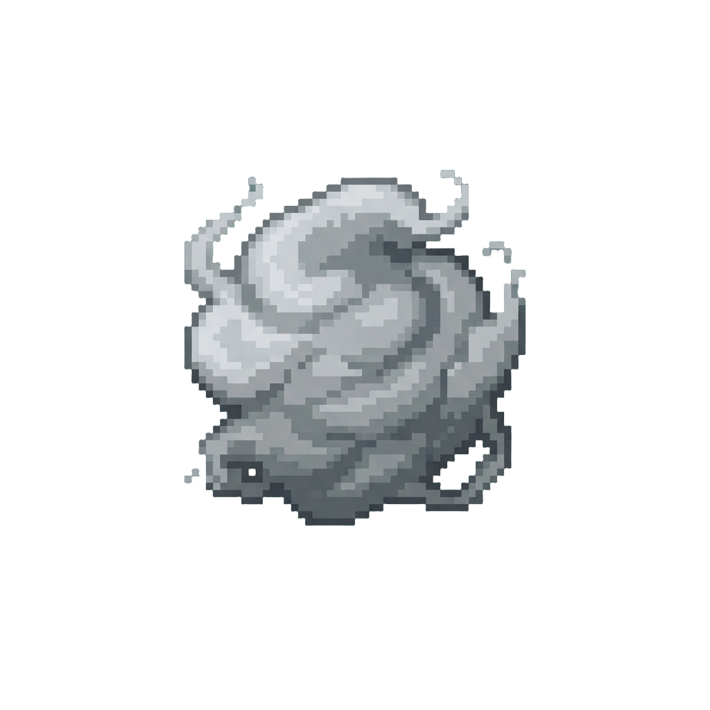 A Messy Lump of Gray Mist