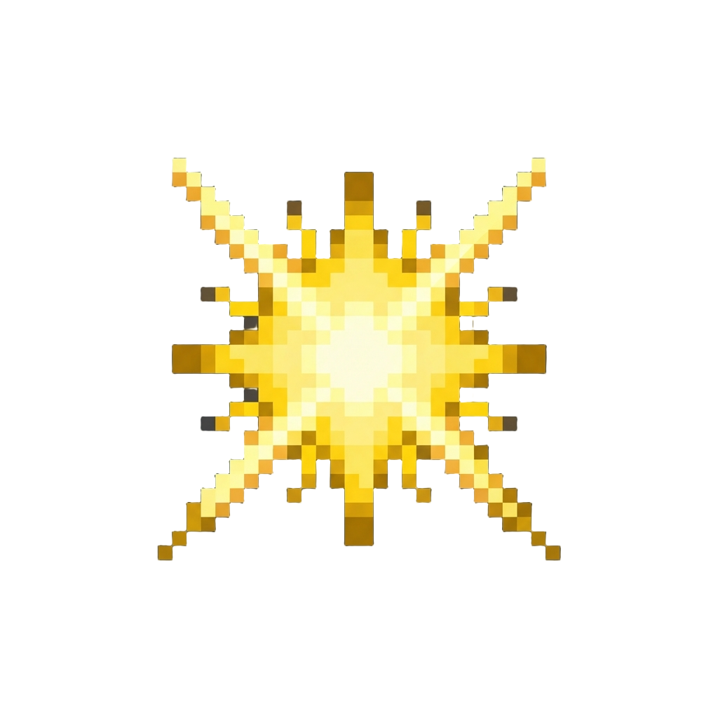 A Dazzling Light Burst