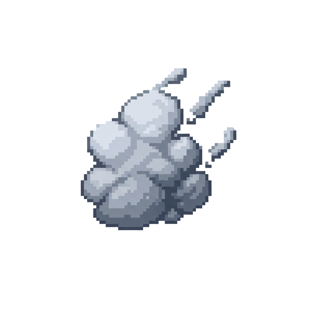 A Scattered Puff of Smoke