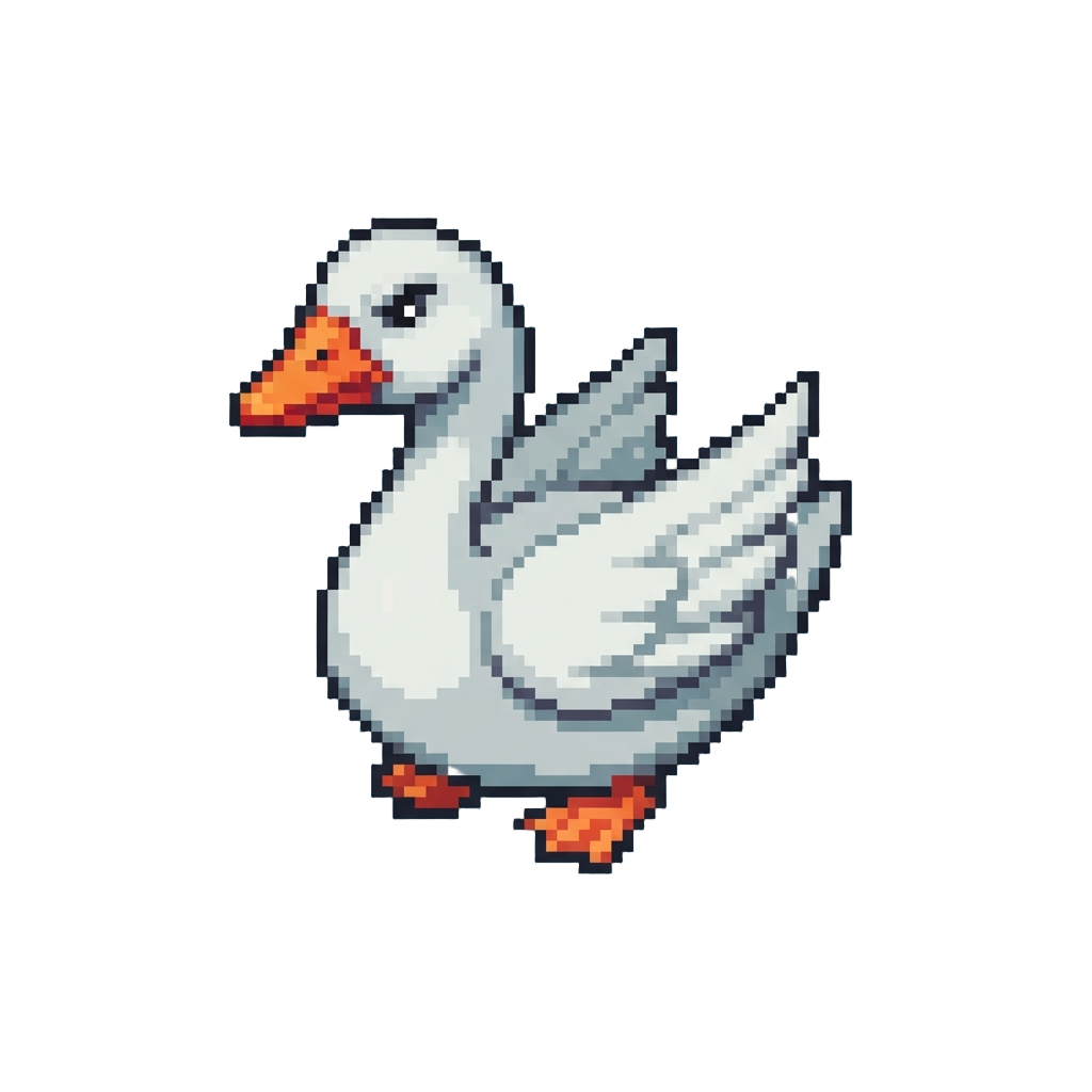 A Feisty Protective Goose