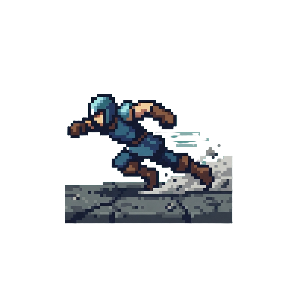 A High-flying Power Slide Across the Floor