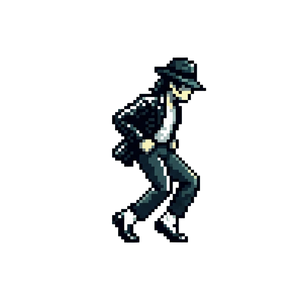 An Energetic Moonwalk Across the Floor