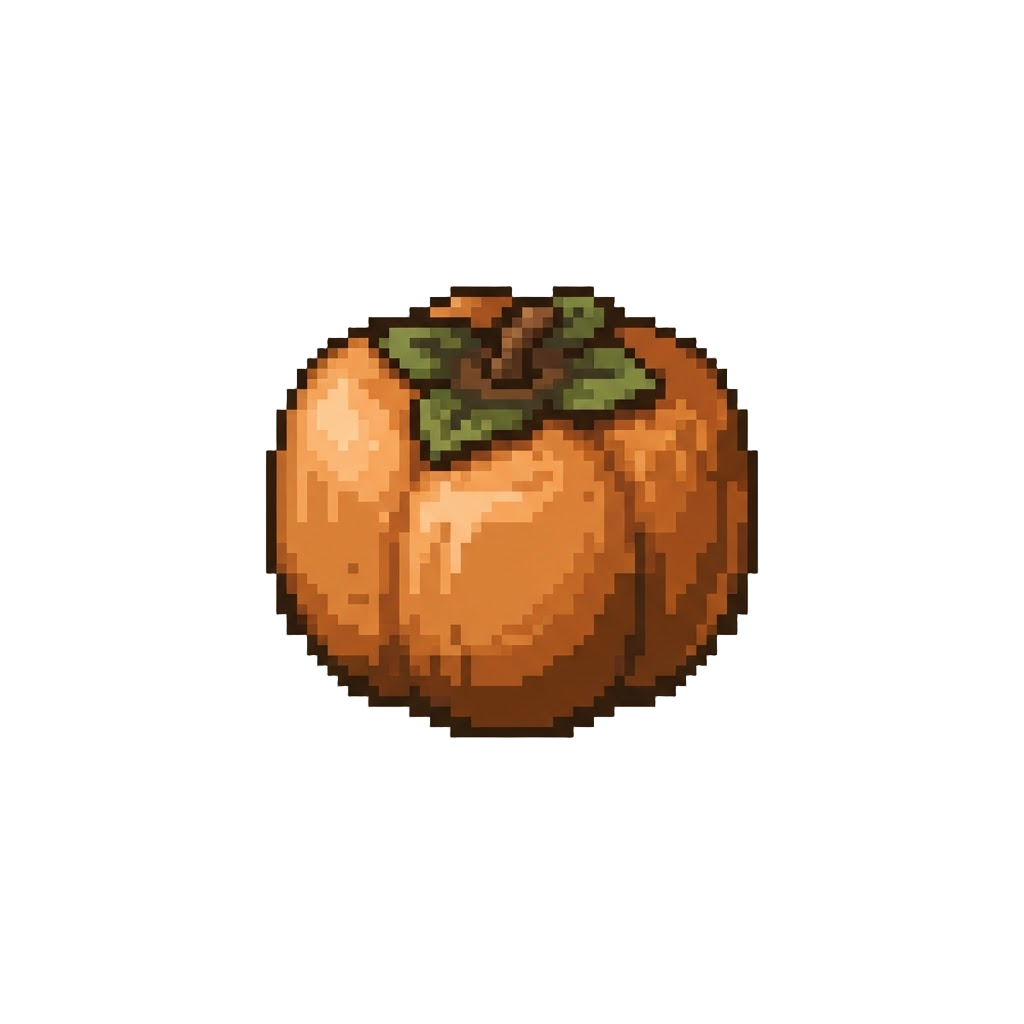 Wooden Fake Persimmon