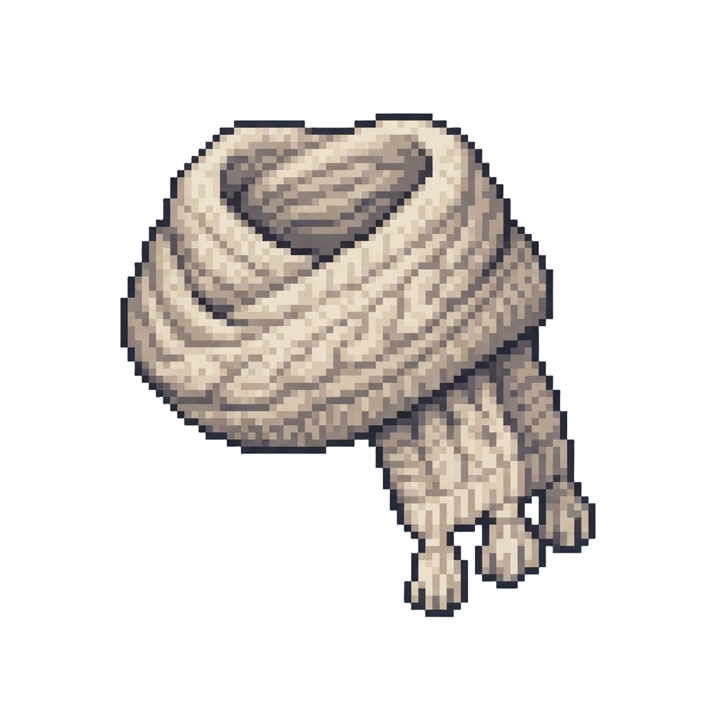 A Cozy Hand-knit Oversized Cashmere Scarf