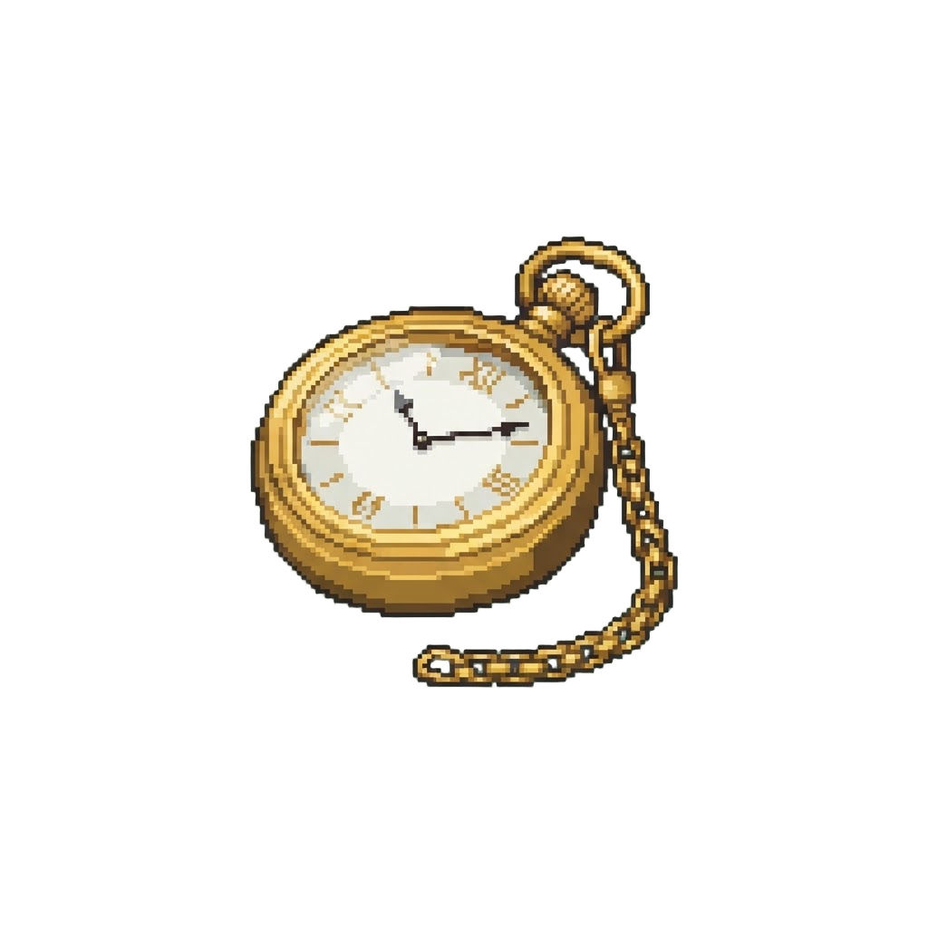 A Custom Gold-plated Pocket Watch