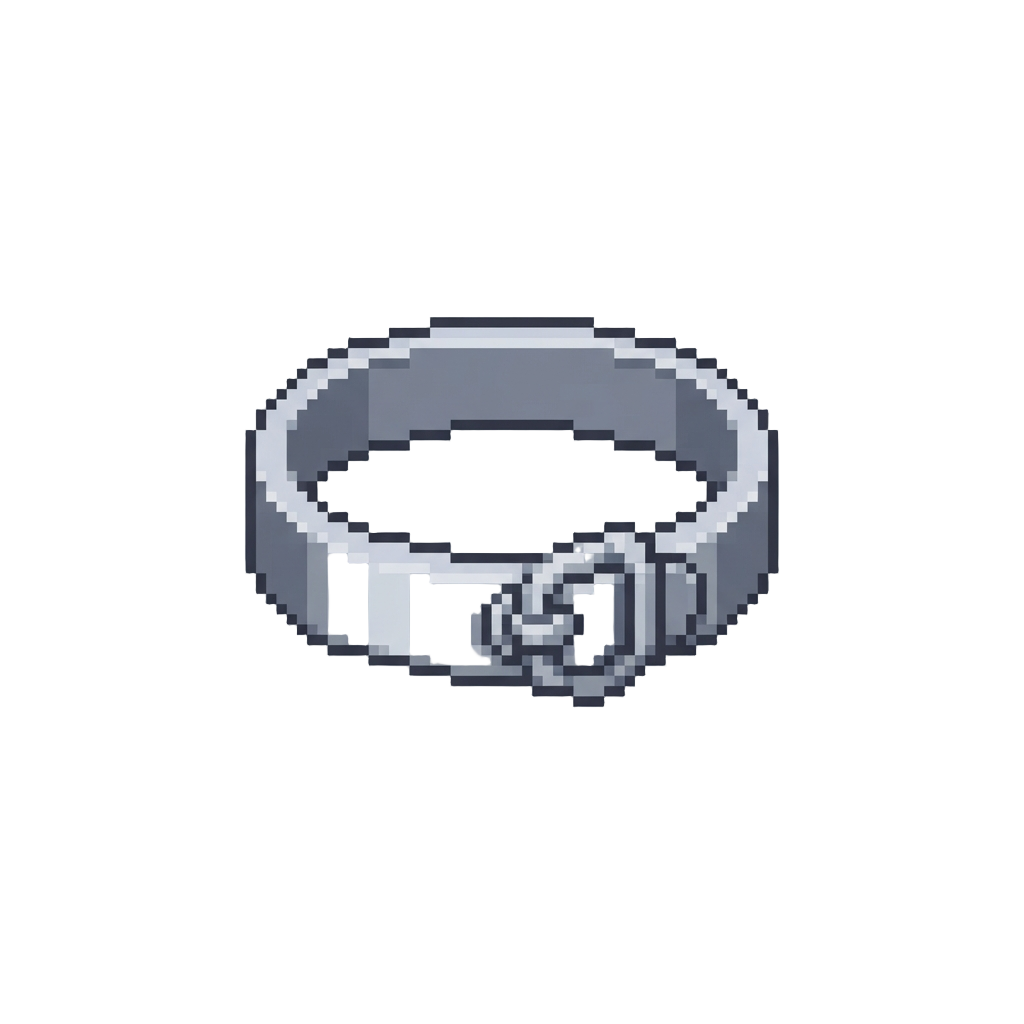 A Simple Silver Collar