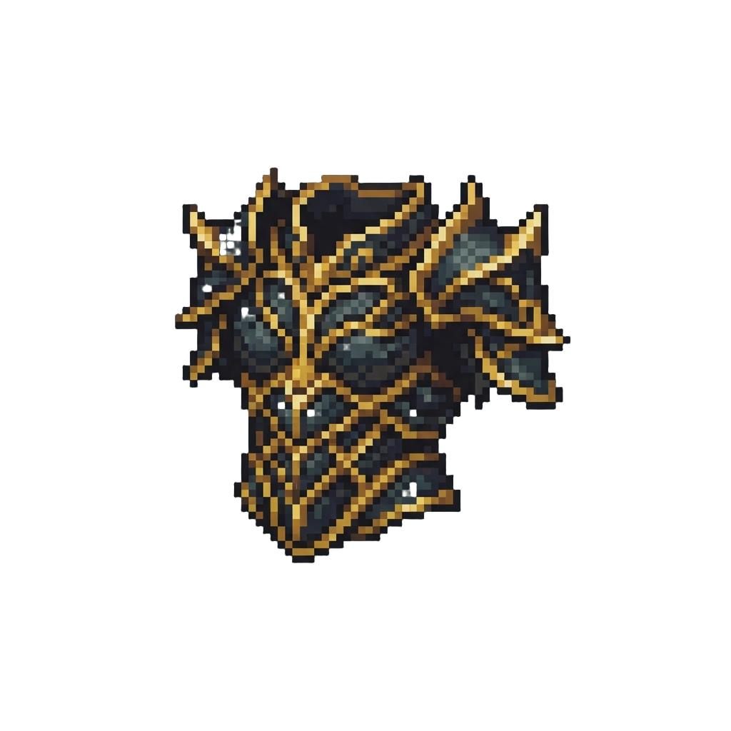 Gold-laced Dark Bio-armor
