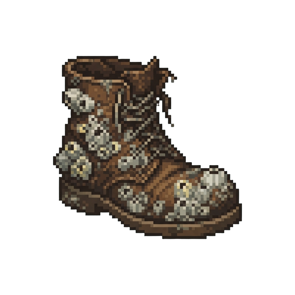 An Ancient Barnacle-covered Boot
