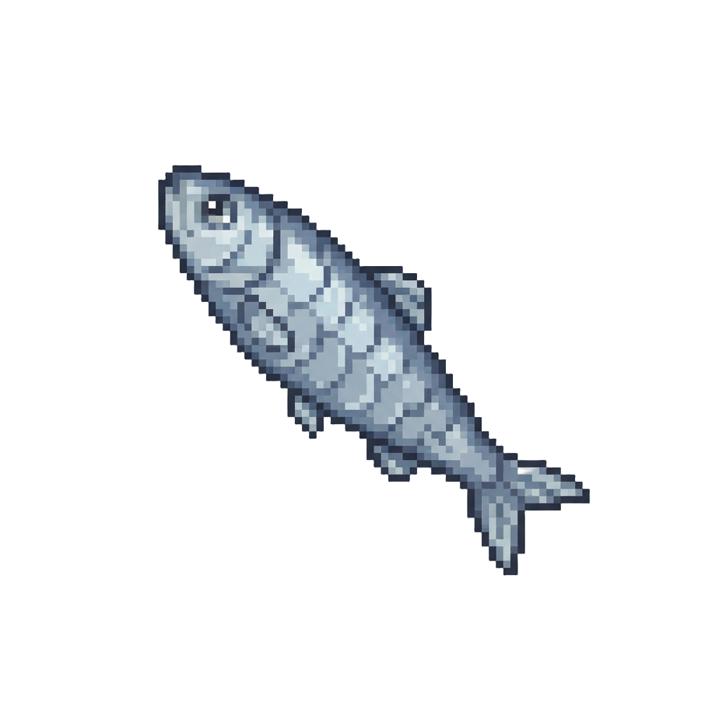 A Tiny Silver Sardine