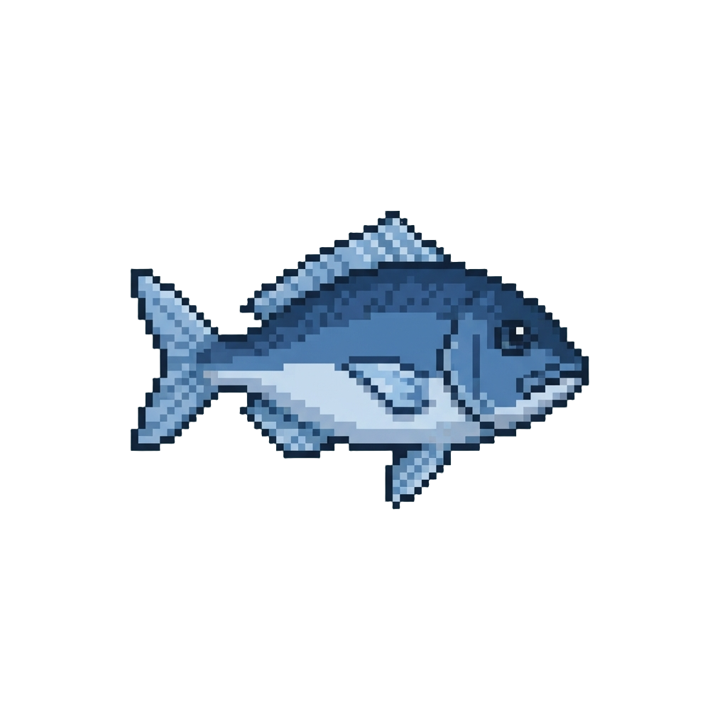 A Sleek Blue Snapper
