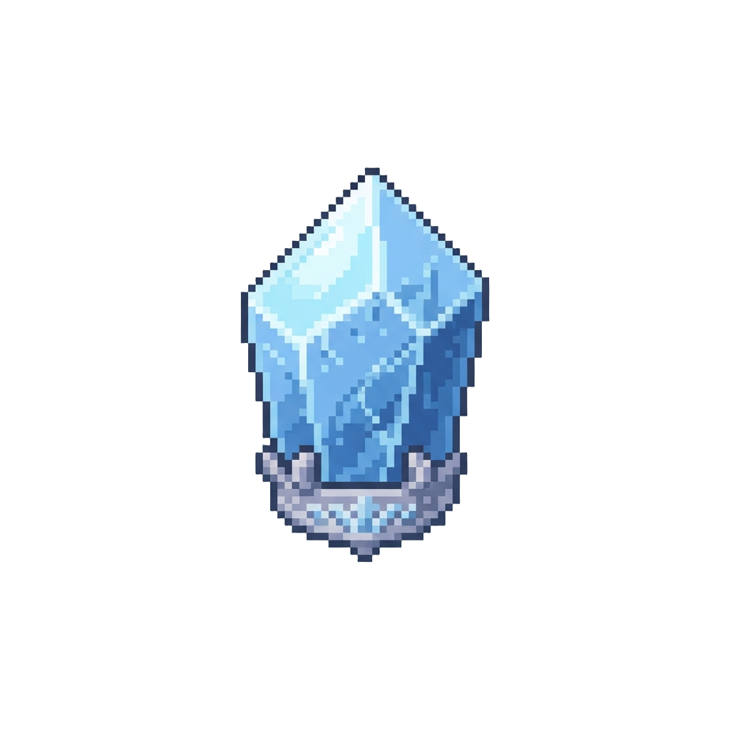 A Frosty Ice Diamond Relic