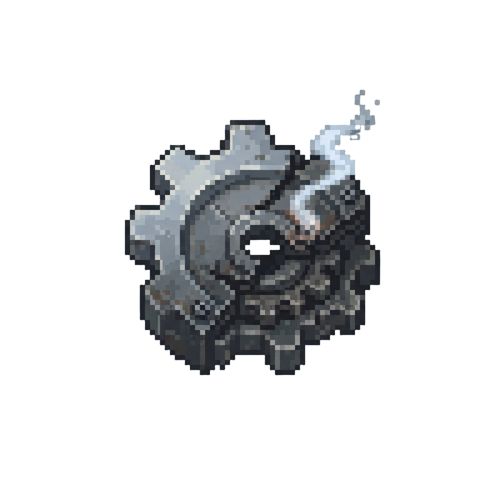 A Smoking Metal Gear Fragment