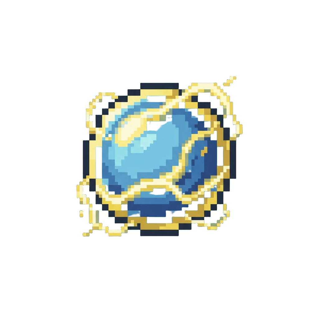 A Pulsing Lightning Power Orb